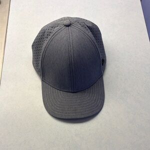 Gray Perforated Men's Cap